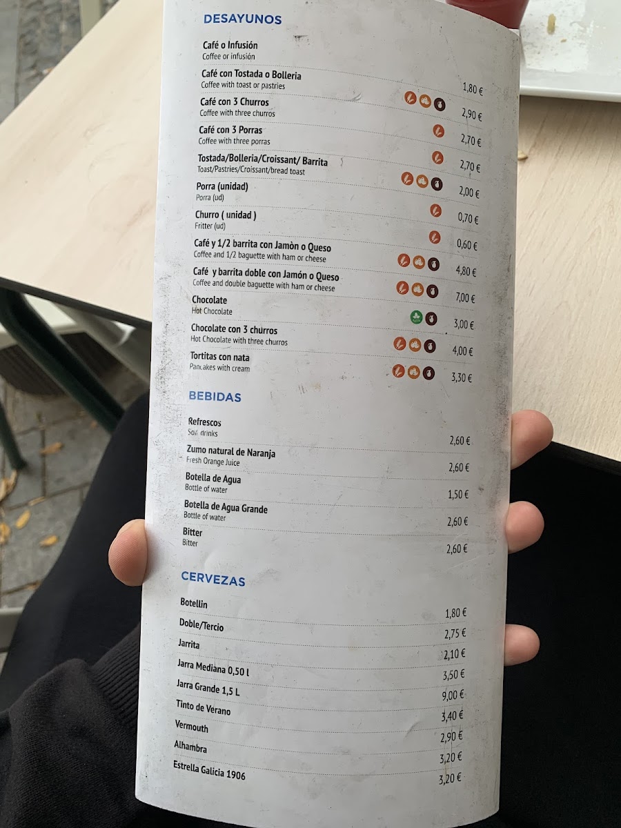 Bar La Competencia Menu - Image 1