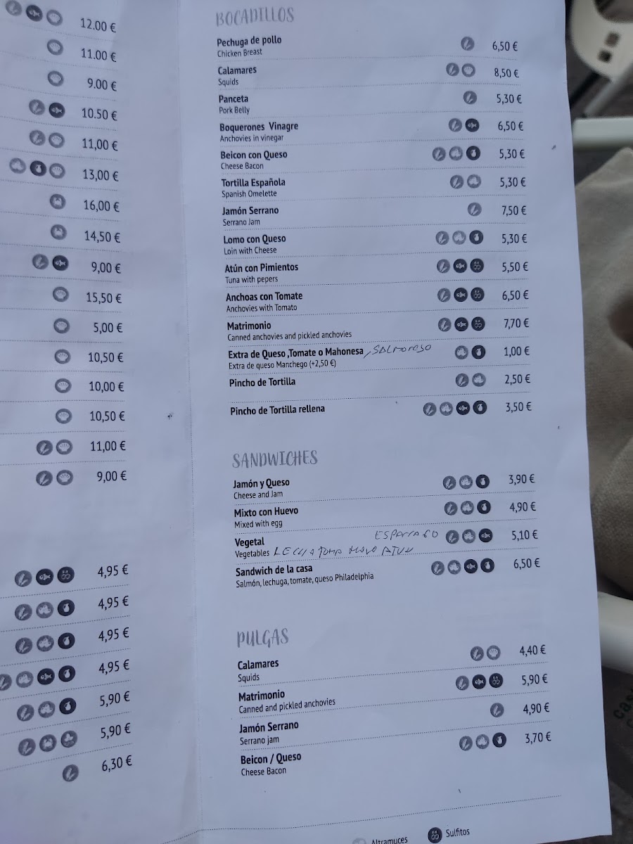 Bar La Competencia Menu - Image 2