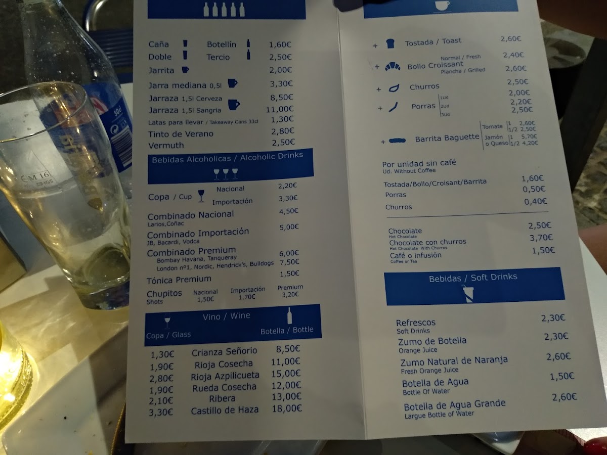 Bar La Competencia Menu - Image 4